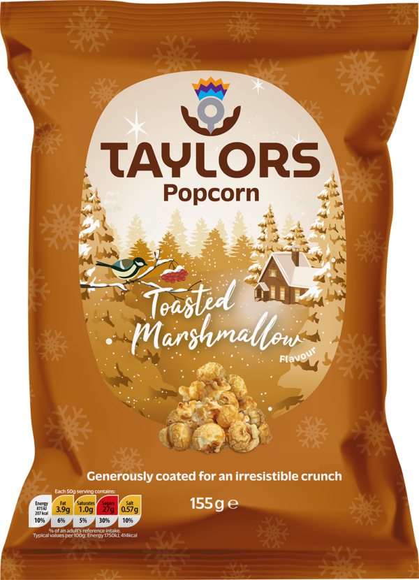 Toasted Marshmallow Flavour Popcorn