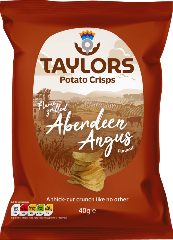 Flame Grilled Aberdeen Angus Flavour Potato Crisps