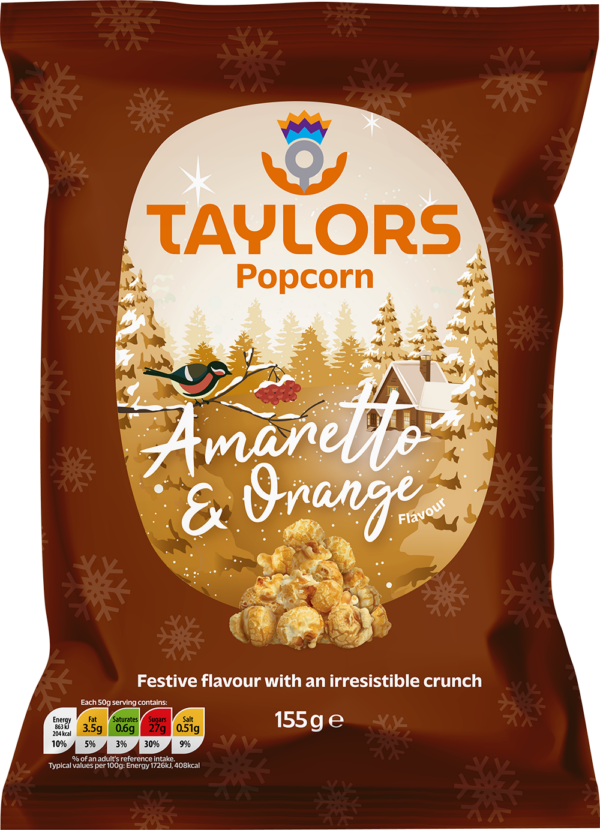 Amaretto & Orange Flavour Popcorn