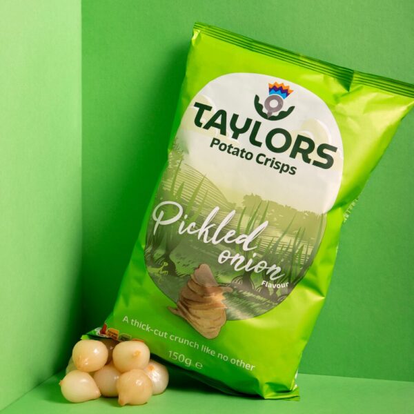 Pickled Onion Flavour Potato Crisps - Image 2