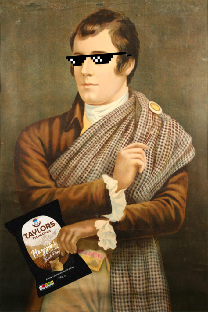 Celebrate Burns Night 2025 in style, with Taylors Haggis Crisps.